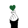 ❤️ Эмодзи «Green Emotions» для Telegram