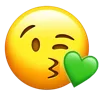 😘 Эмодзи «Green Emotions» для Telegram