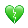 💔 Эмодзи «Green Emotions» для Telegram