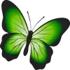 🦋 Эмодзи «Green Emotions» для Telegram