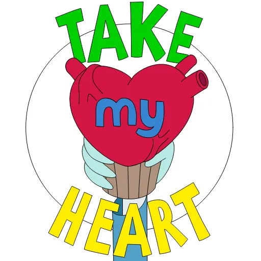 Стикерпак Take My Muffin для Telegram — скачать