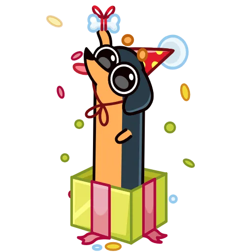 🤩 Эмодзи «Такса» для Telegram