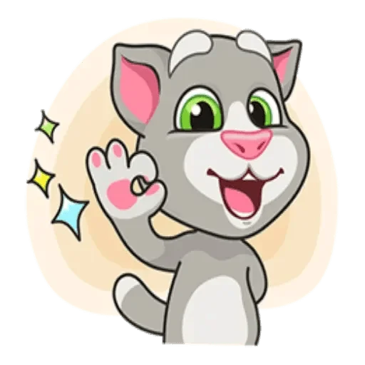 👌 Стикер «Talking Tom» для Telegram