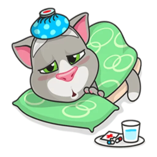 🤒 Стикер «Talking Tom» для Telegram
