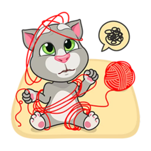 🧶 Стикер «Talking Tom» для Telegram