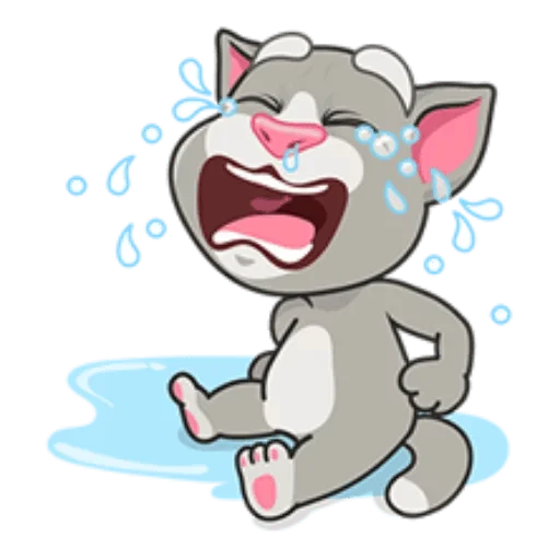 😭 Стикер «Talking Tom» для Telegram