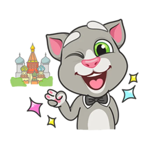 🇷🇺 Стикер «Talking Tom» для Telegram