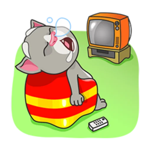 💤 Стикер «Talking Tom» для Telegram