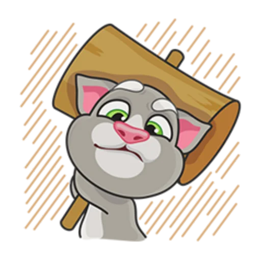 🔨 Стикер «Talking Tom» для Telegram