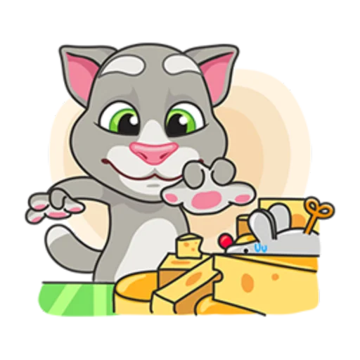 🧀 Стикер «Talking Tom» для Telegram