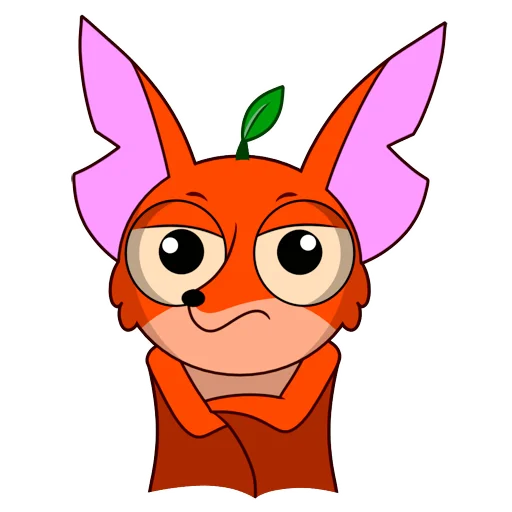 😒 Стикер «Tangerine» для Telegram