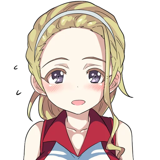 😳 Стикер «Girls und Panzer» для Telegram