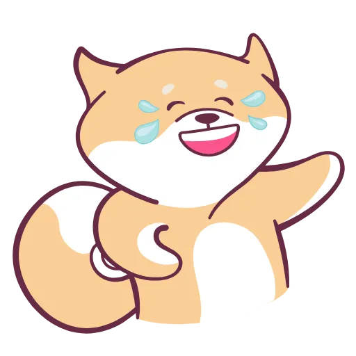 😂 Стикер «Tanoshi для родителей» для Telegram