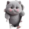 Эмодзи Котенок TaoTao для Telegram — скачать