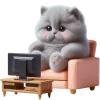 📺 Эмодзи «Котенок TaoTao» для Telegram