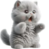 😱 Эмодзи «Котенок TaoTao» для Telegram