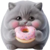 🍩 Эмодзи «Котенок TaoTao» для Telegram