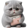 😭 Эмодзи «Котенок TaoTao» для Telegram