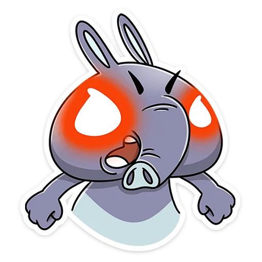 😡 Стикер «Тапир Тэпси» для Telegram