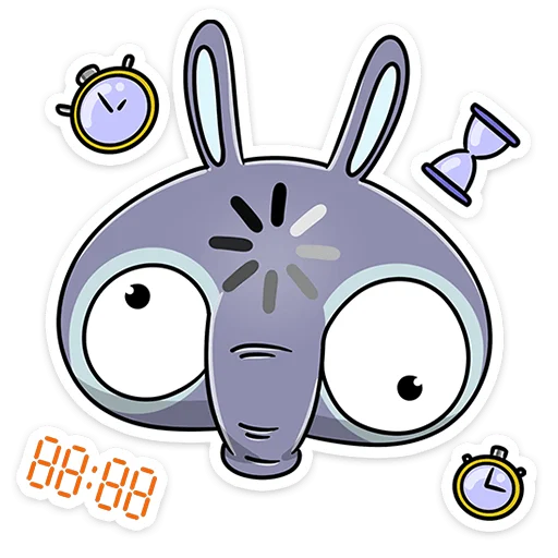 🤯 Стикер «Тапир Тэпси» для Telegram