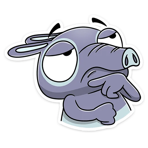 🤔 Стикер «Тапир Тэпси» для Telegram
