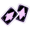 🤩 Эмодзи «Purple Tarot Pack» для Telegram