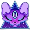 🤩 Эмодзи «Purple Tarot Pack» для Telegram