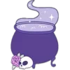 🤩 Эмодзи «Purple Tarot Pack» для Telegram