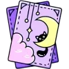 🤩 Эмодзи «Purple Tarot Pack» для Telegram