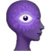 🤩 Эмодзи «Purple Tarot Pack» для Telegram