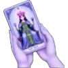 🤩 Эмодзи «Purple Tarot Pack» для Telegram