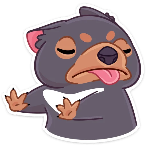 😝 Стикер «Тас» для Telegram