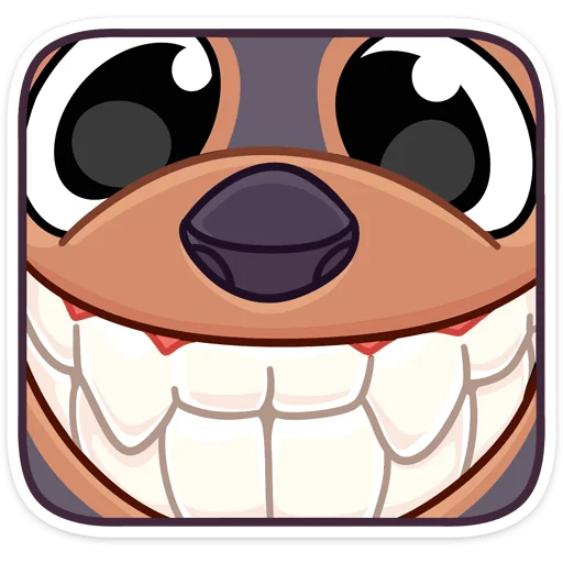 😁 Стикер «Тас» для Telegram