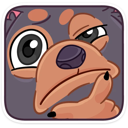 🤔 Стикер «Тас» для Telegram