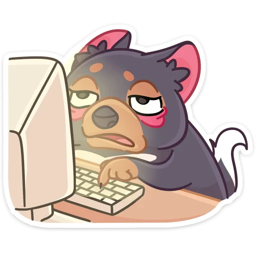 😒 Стикер «Тас» для Telegram