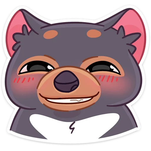 ☺️ Стикер «Тас» для Telegram