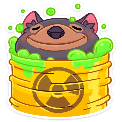 ☢ Стикер «Тас» для Telegram