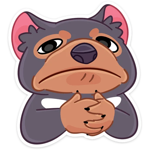 😐 Стикер «Тас» для Telegram