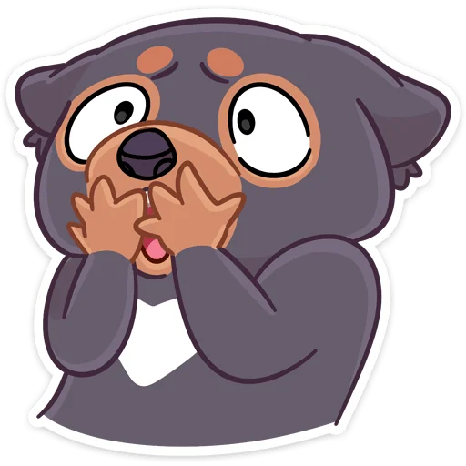 🤭 Стикер «Тас» для Telegram