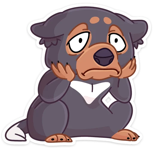 😟 Стикер «Тас» для Telegram