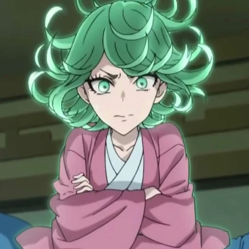 🌾 Стикер «⸄ᯈᬼTatsumaki ↬» для Telegram