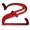 🤩 Эмодзи «Tattoo - бордовый шрифт» для Telegram