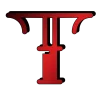 🤩 Эмодзи «Tattoo - бордовый шрифт» для Telegram
