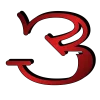 🤩 Эмодзи «Tattoo - бордовый шрифт» для Telegram