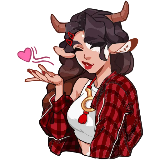 😘 Эмодзи «Таура» для Telegram
