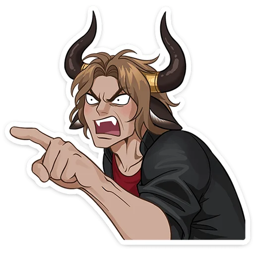 🤬 Стикер «Таурон» для Telegram