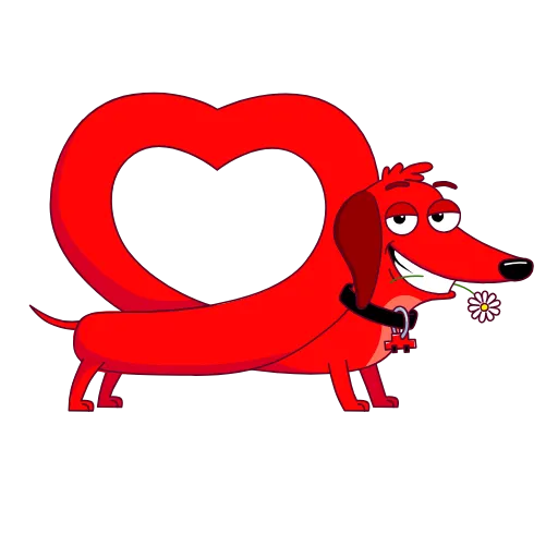 ❤️ Стикер «Везунчик» для Telegram
