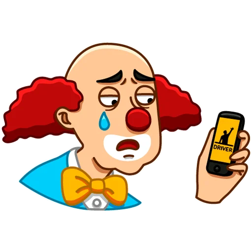 😥 Стикер «Такси Батя» для Telegram