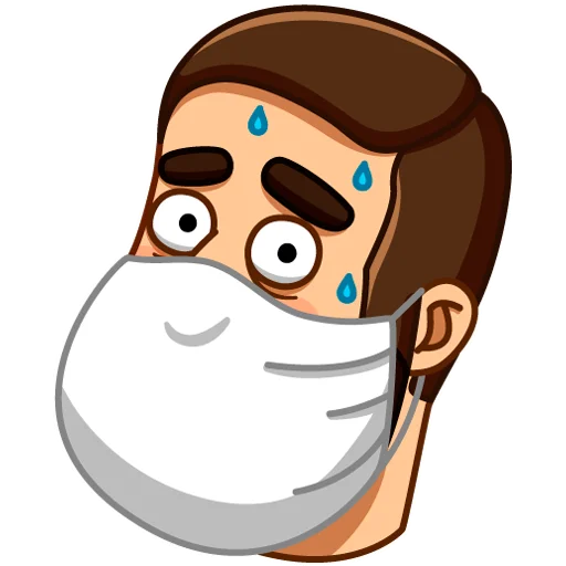 😷 Стикер «Такси Батя» для Telegram