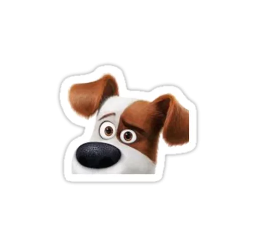 🤪 Стикер «Тайная Жизнь Домашних Животных» для Telegram